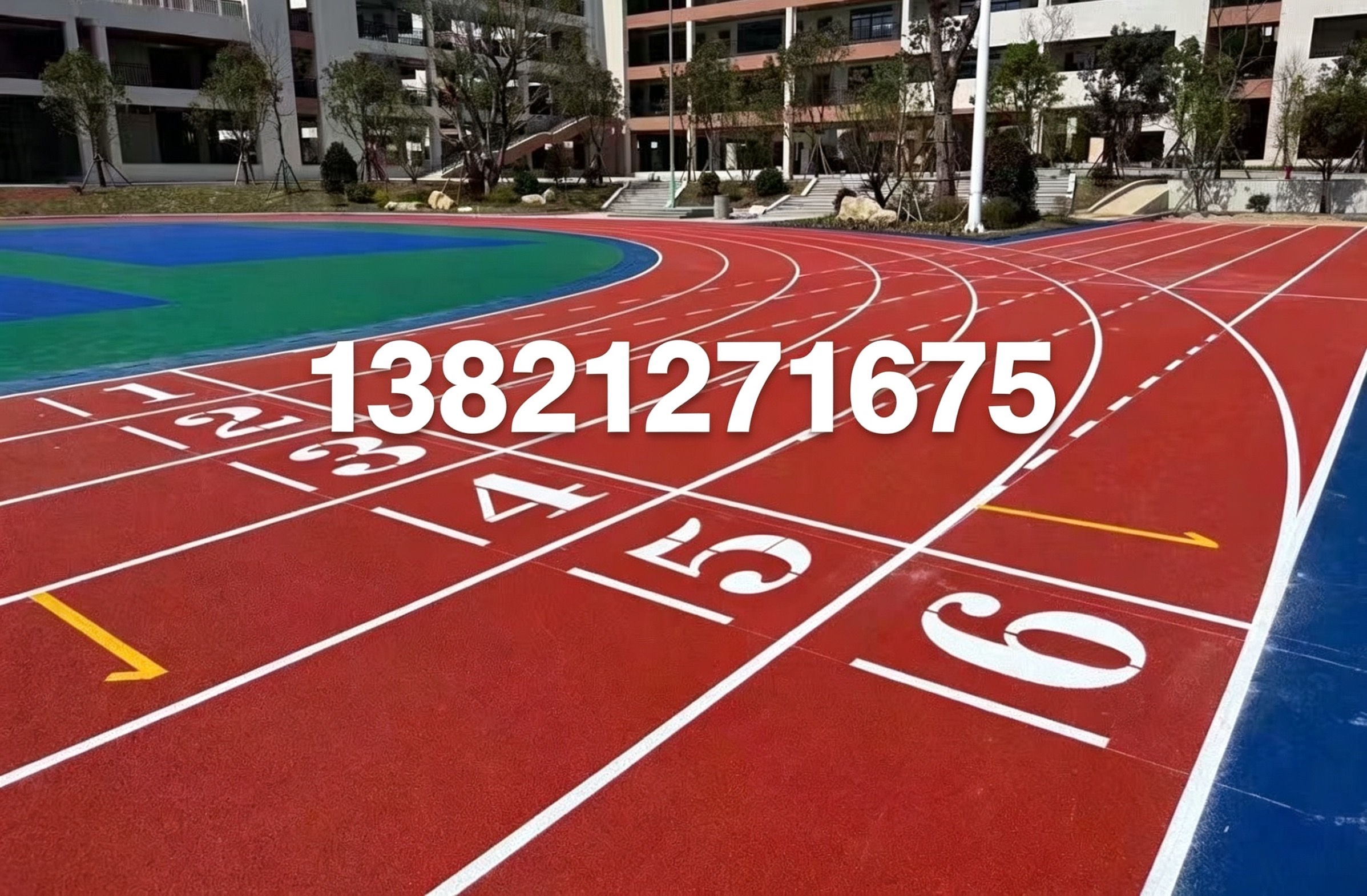防城港市硅pu球场塑胶跑道 - 厂家